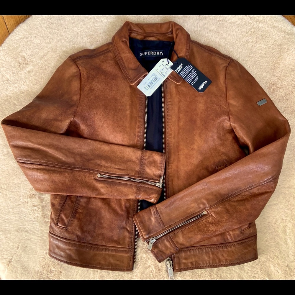 Genuine Leather Jacket - SuperDry